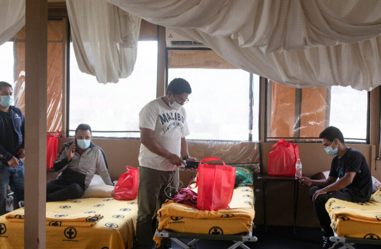 As Border Crossings Soar, Biden Relies on Shelters to Manage Influx