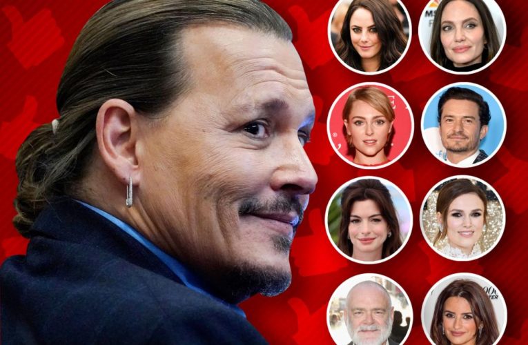 What Orlando Bloom, Keira Knightley, Penélope Cruz and more co-stars have said about working with Johnny Depp