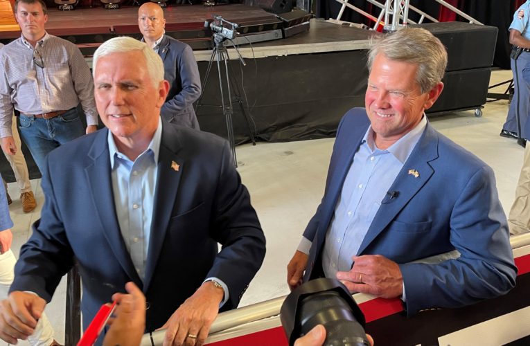 Trump and Pence hold dueling rallies for Perdue and Kemp on eve of Georgia’s bitter GOP gubernatorial primary