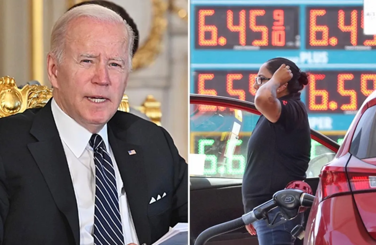 Biden appears to praise ballooning gas prices as ‘incredible transition’