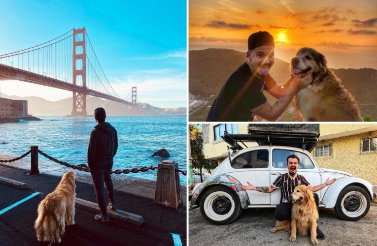 Brazilian man on ‘dream’ US road trip killed with dog by his side