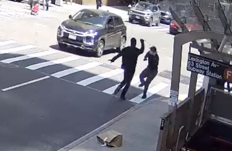 NYC crime crisis: Shocking video shows man randomly stabbed in Manhattan