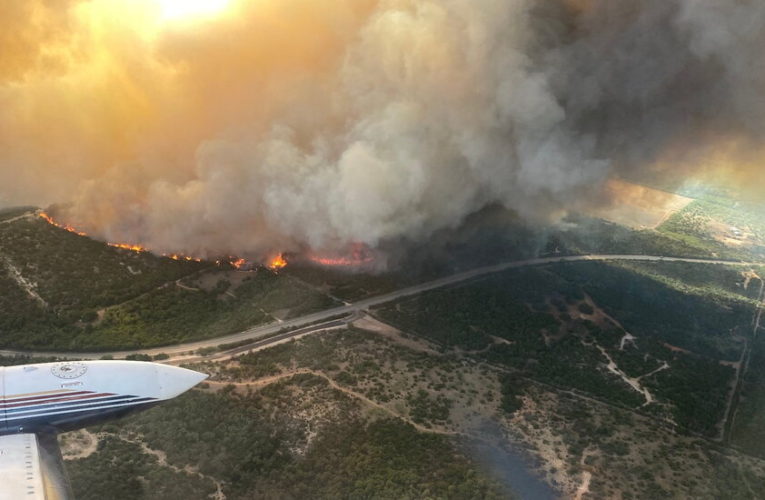 Extreme Heat and Drought Conditions Fuel Several Texas Wildfires