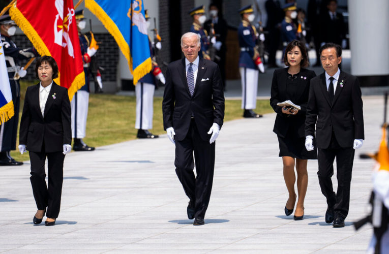 Biden plans to sign Ukraine aid legislation during his trip to Asia.