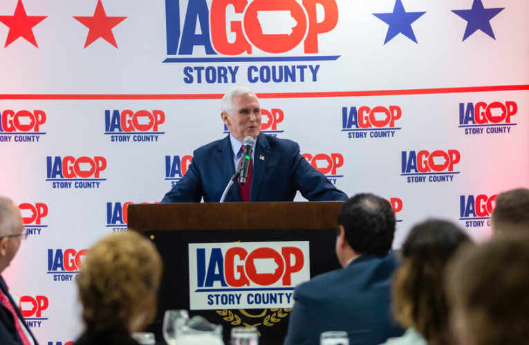 Pence, Tiptoeing Away From Trump, Lays Groundwork for ’24 Run