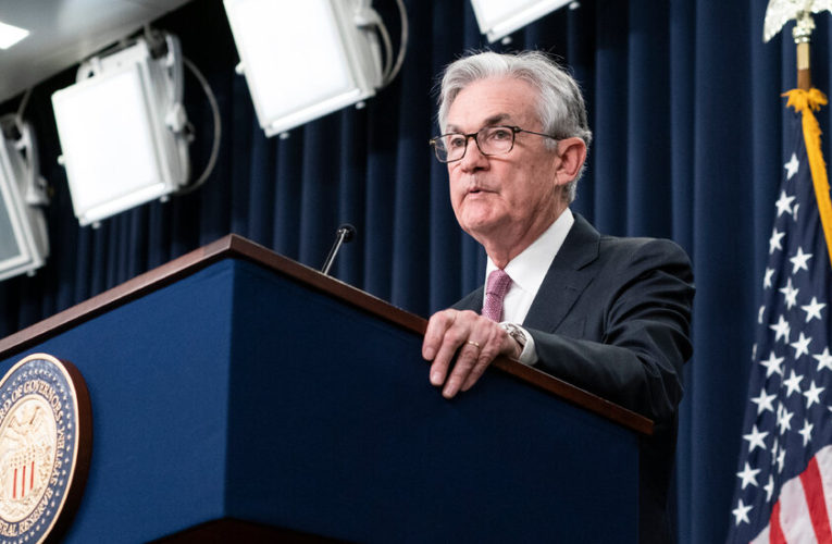 Fed officials expected to make at least three big rate increases over the next few months.