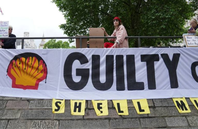 Shell suffers drop in investor support for climate strategy