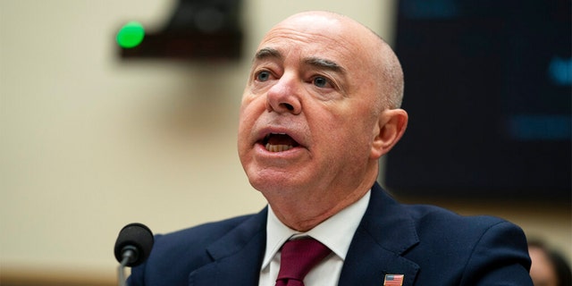 Homeland Security Secretary Alejandro Mayorkas testifies before the House Judiciary Committee, on Capitol Hill, Thursday, April 28, 2022, in Washington.