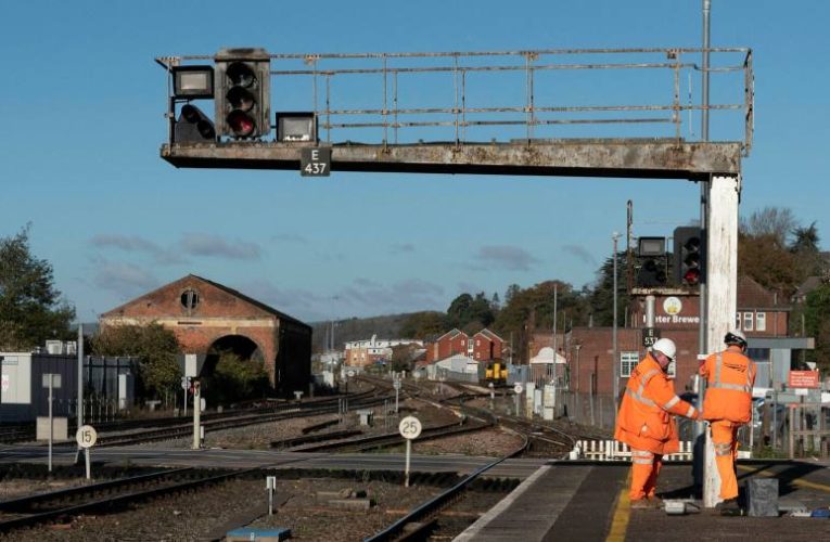 UK rail groups prepare plans to restrict services ahead of strike vote