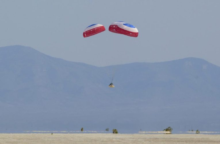 Boeing capsule lands back on Earth after space shakedown