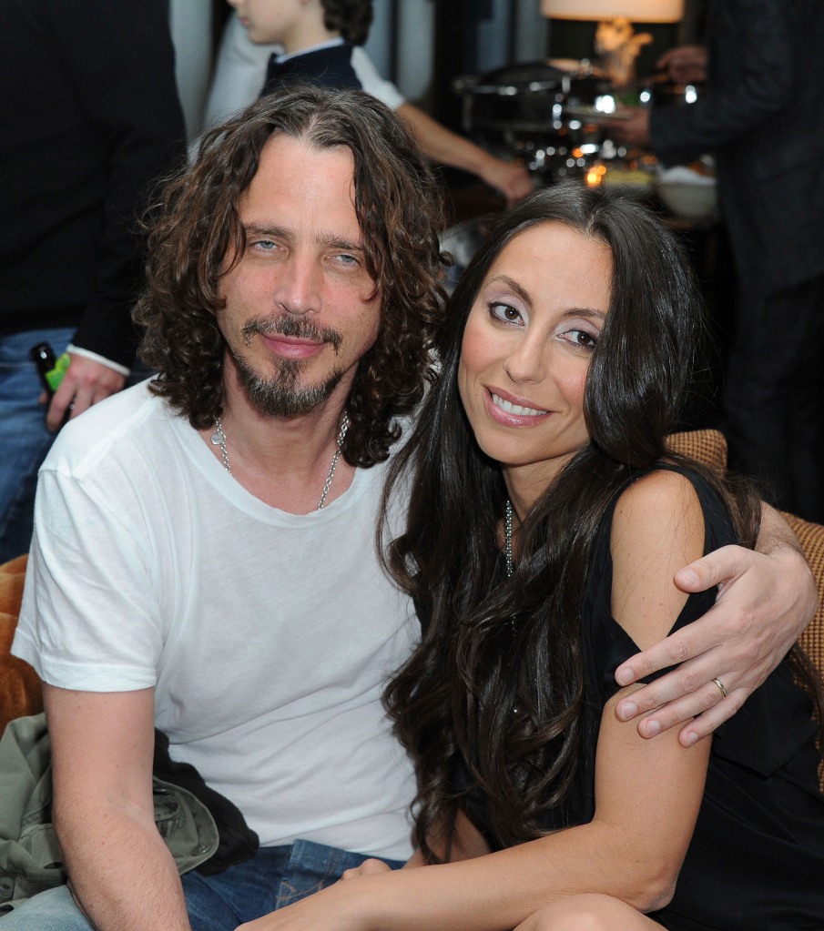 Chris Cornell and Vicky Cornell