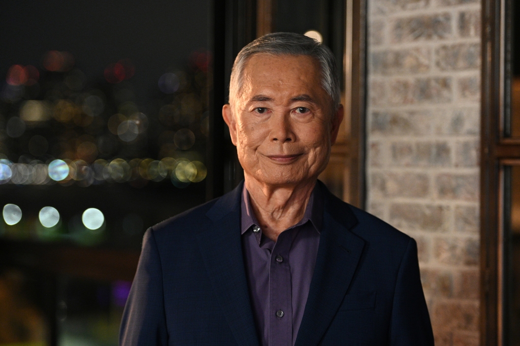 George Takei smiling at the camera. 