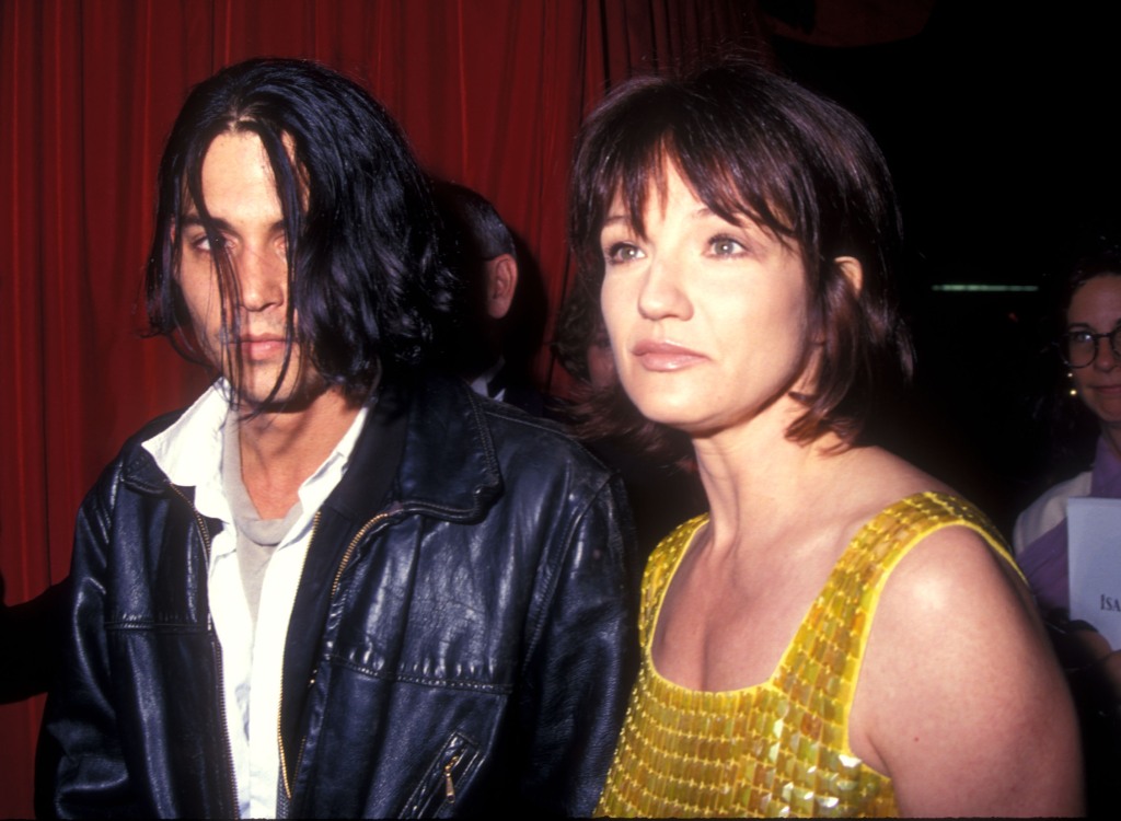 Johnny Depp and Ellen Barkin