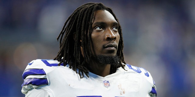 DeMarcus Lawrence of the Dallas Cowboys during a game against the Indianapolis Colts at Lucas Oil Stadium Dec. 16, 2018, in Indianapolis.