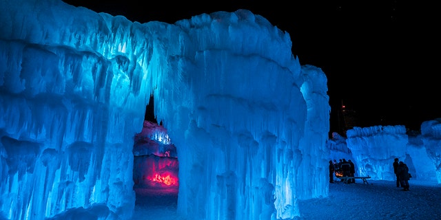 Ice Castles in New Brighton, Minnesota (A.J. Mellor)