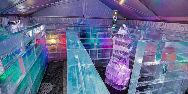 Ice Maze at CityCenterDC in Washington, D.C. (Albert Ting  / CityCenterDC)