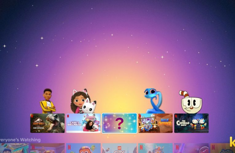 Netflix’s new “mystery box” is like a kids-focused version of the shuffle button