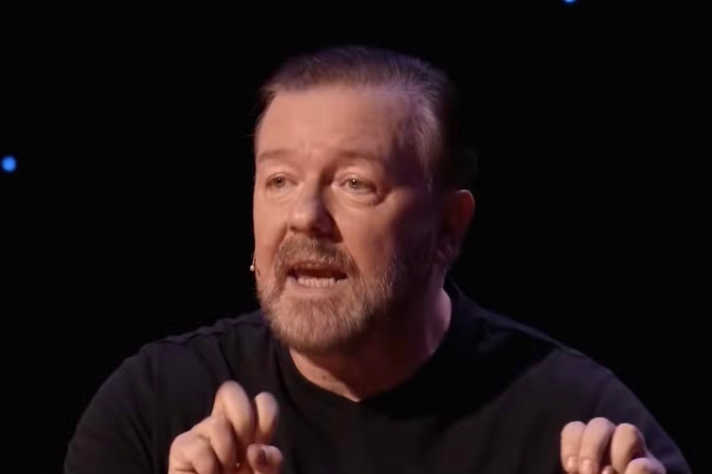 "I think that's what comedy is for - getting us over taboo subjects so they're not scary any more," Gervais told BBC One's The One Show on Tuesday. "It's like a parachute jump - it's scary, but then you land and it's all OK."