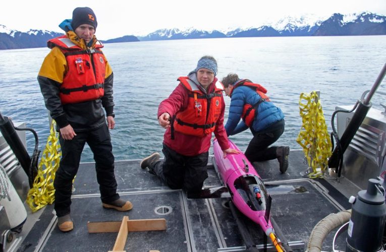 Underwater drone tracks CO2 in Alaska gulf