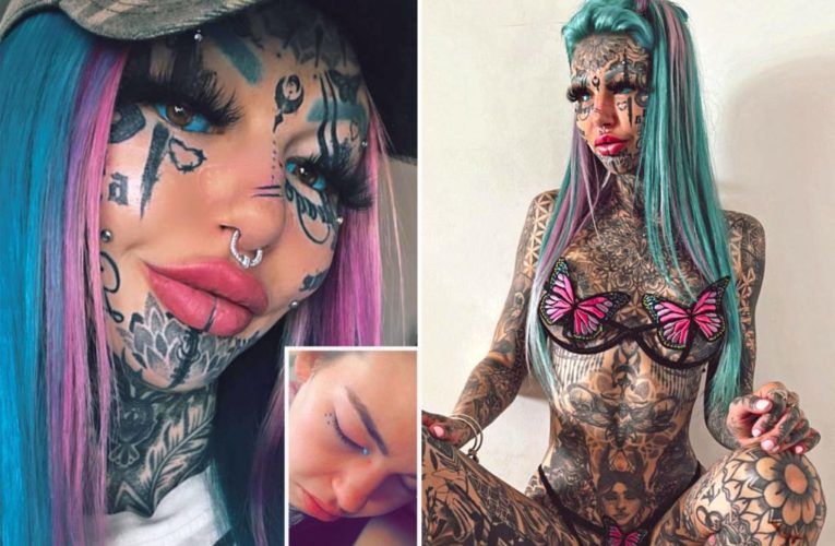 Woman cried blue tears, went blind after tattooing her eyeballs