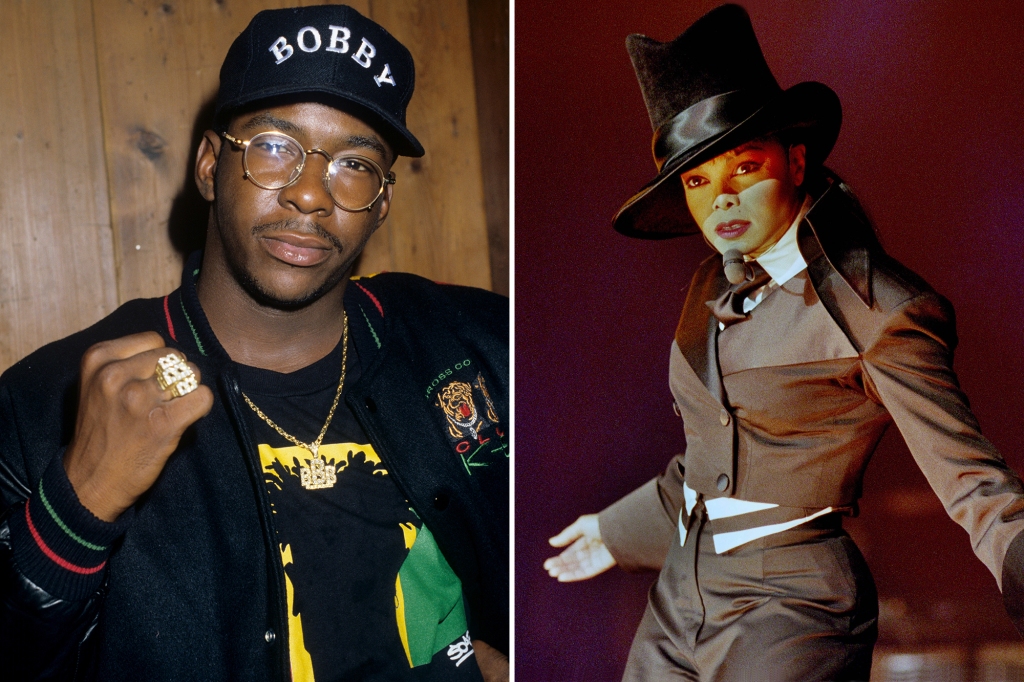 Bobby Brown and Janet Jackson