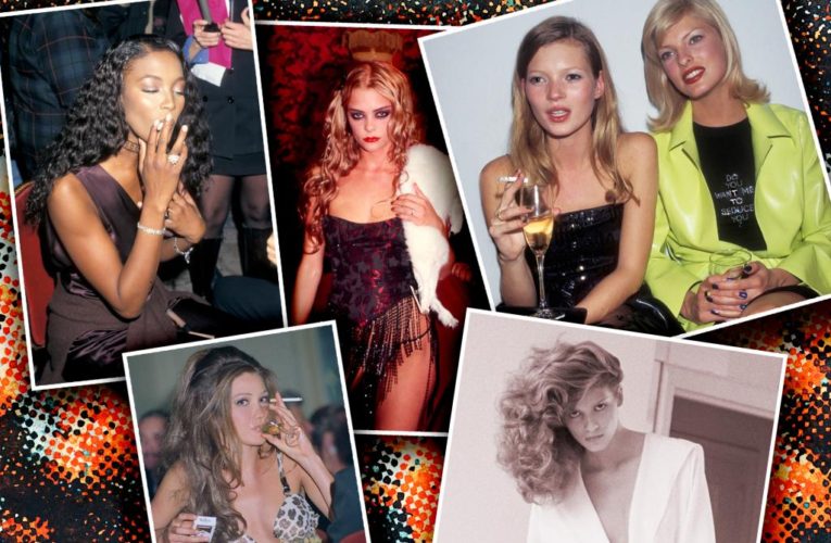 Supermodels ditch ‘partying’ diet of booze, drugs and cigs