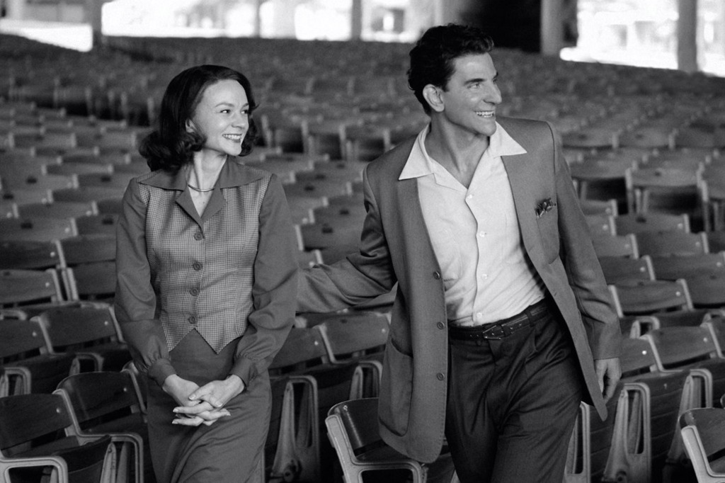 Bradley Cooper as young Leonard Bernstein