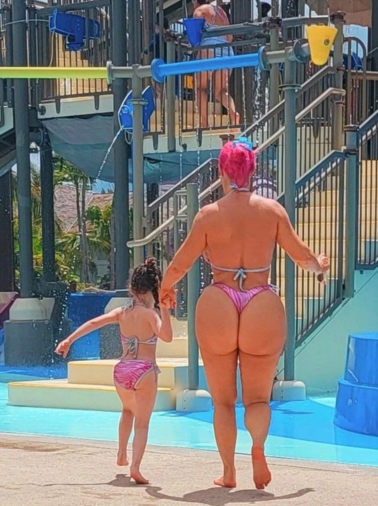Coco Austin, who is married to American rapper Ice-T, is currently vacationing in the Bahamas with her husband and their daughter Chanel.