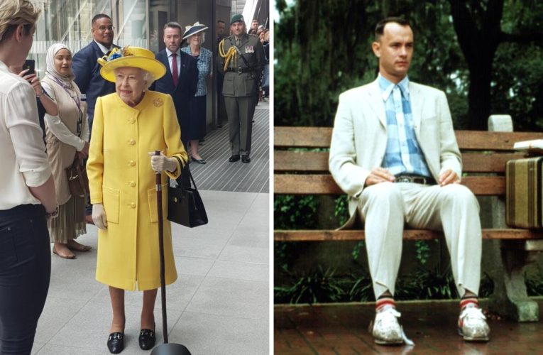 Forrest Gump lookalike pays visit to Queen Elizabeth in viral photo