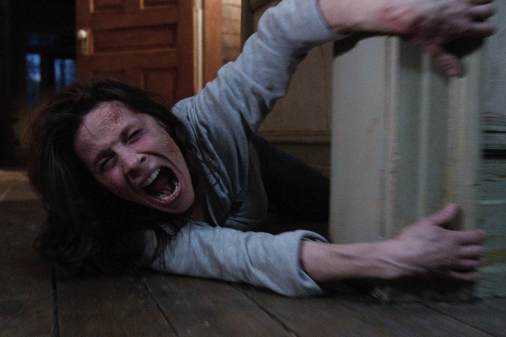 Lili Taylor in a scene from "The Conjuring."