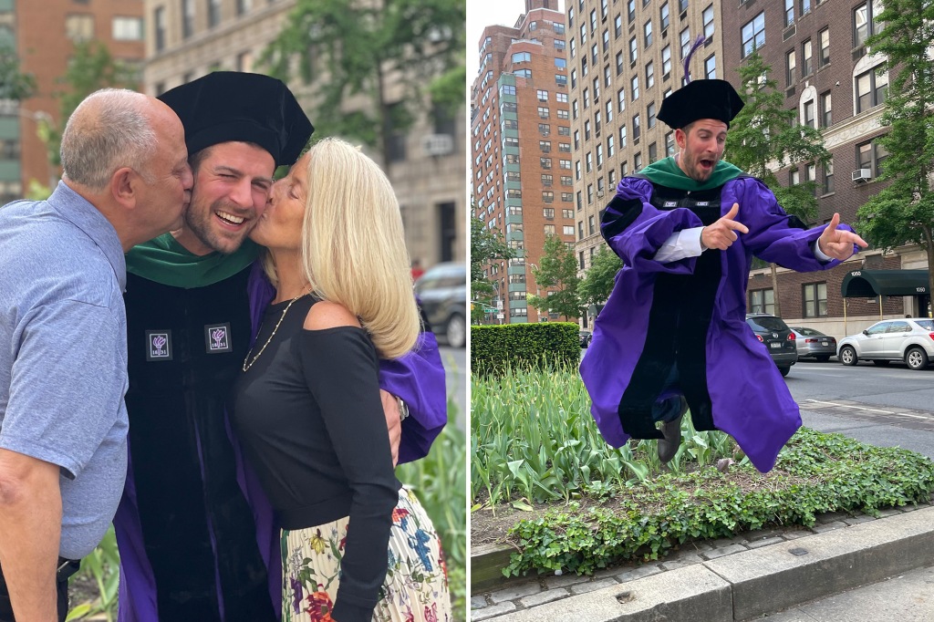 Just one year after his accident — and four years before he’d finish med school — David Jevotovsky also successfully completed the 2018 New York City Marathon.
