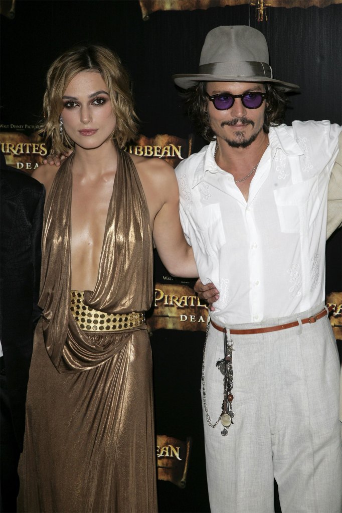 ohnny Depp and Keira Knightley 