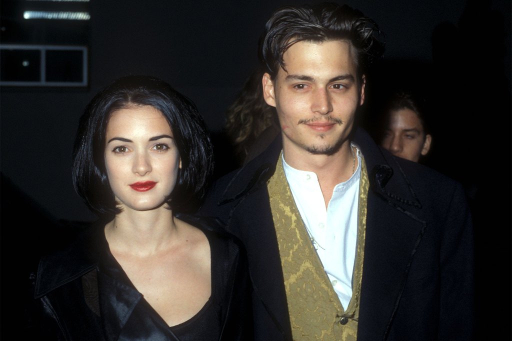 Winona Ryder and Johnny Depp