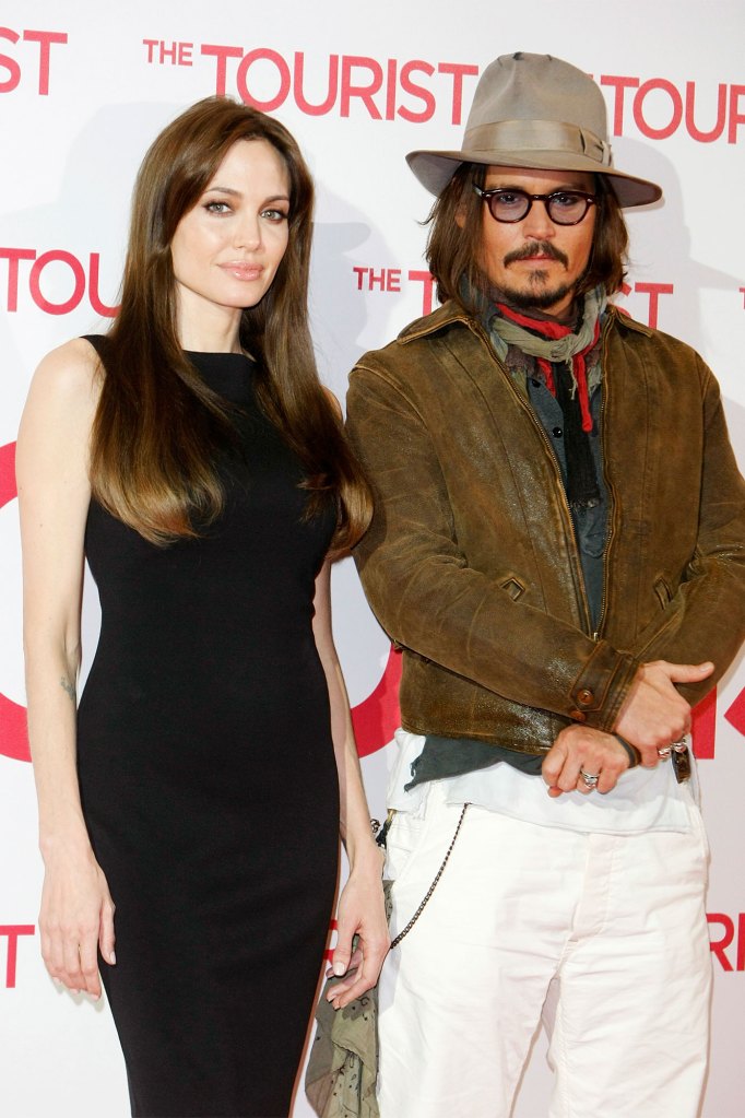 Angelina Jolie and Johnny Depp