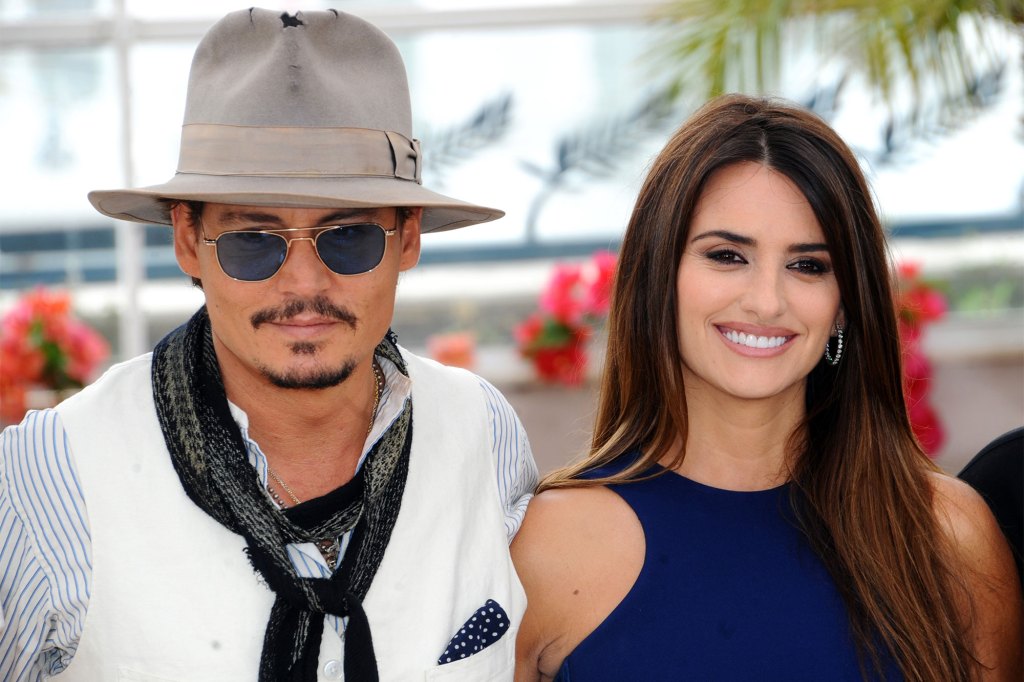 Johnny Depp and Penelope Cruz