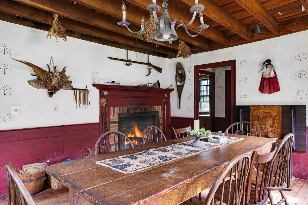 If the home has too much spook, focus on its historical charm, which includes beamed ceilings and fireplaces.