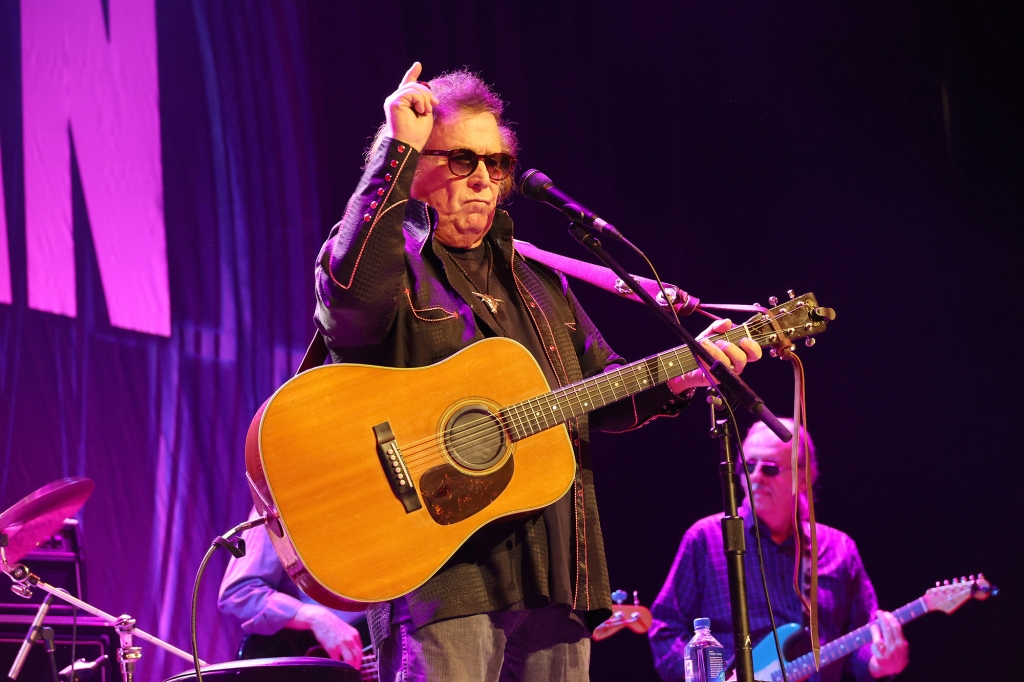 Don McLean performs at the Ryman Auditorium on May 12, 2022 in Nashville, Tennessee. 