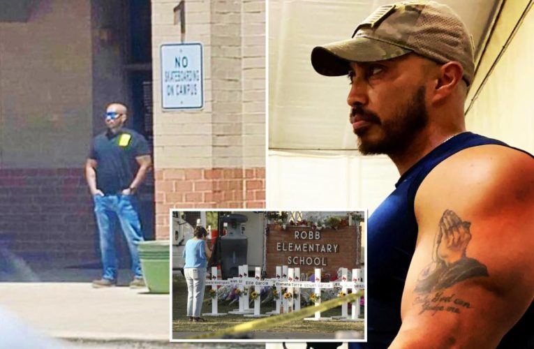 Army vet stands guard over Texas elementary school: reports