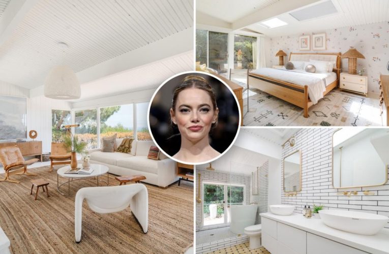 Emma Stone looks to sell Malibu home for $4.29M