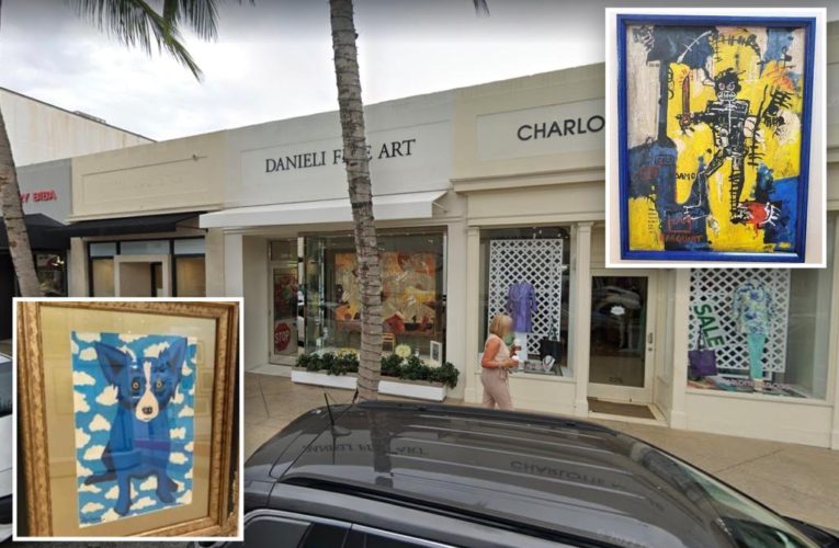 Daniel Elie Bouaziz allegedly sold fake art in Florida