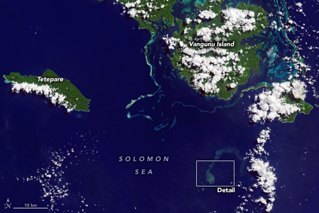 Satellite image.