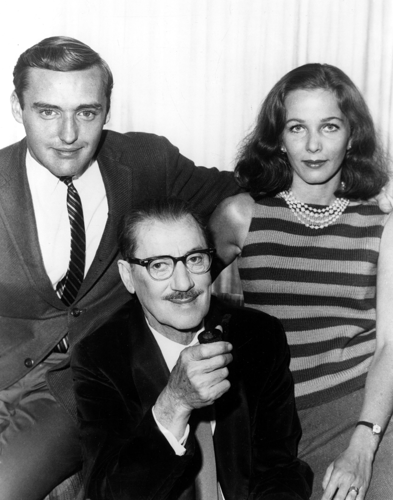 Dennis Hopper and Brooke Hayward mixed with Hollywood's biggest luminaries, including Groucho Marx.