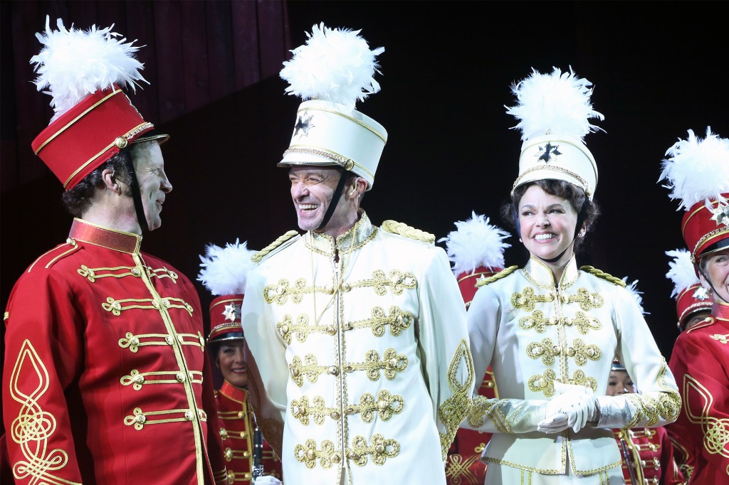 Hugh Jackman is starring in "The Music Man" on Broadway.