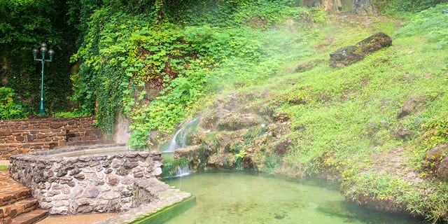 Hot Springs National Park in Arkansas has 47 natural hot springs for guests to take advantage of and enjoy.