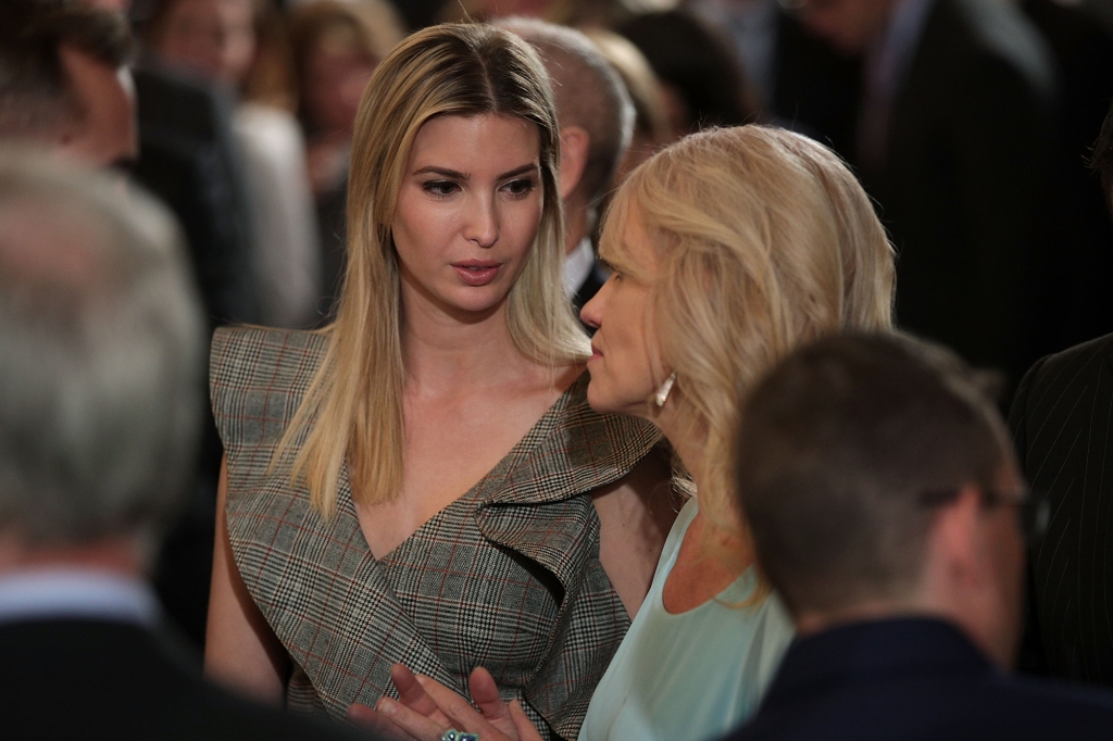 Soon after George's anti-Trump tweetstorm, Ivanka Trump handed Conway a Post-It note with “the names of two local doctors who specialized in couples therapy.”