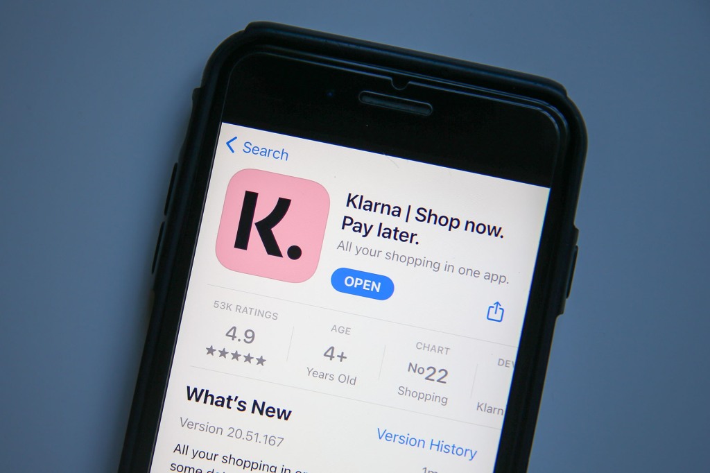 Klarna reps insist that the company doesn't benefit from users' debt. 