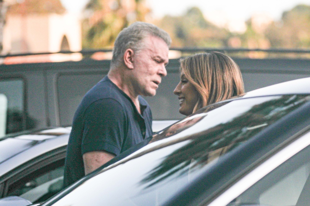Ray Liotta spotted before his passing with his fiancée Jacy Nittolo 