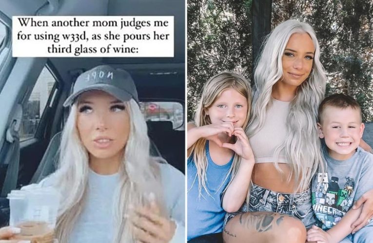 Mom says smoking weed while watching her kids is no different than drinking wine