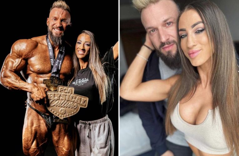 Bodybuilders who met on lockdown are now Mr. and Mrs. Universe