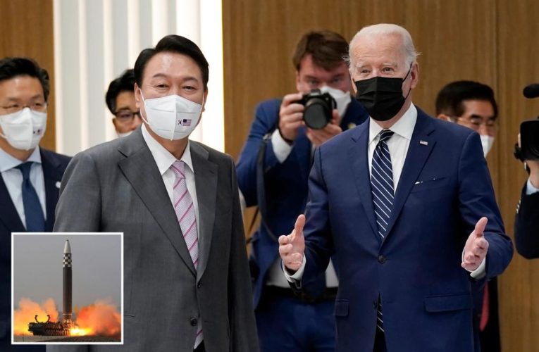 Biden, South Korea leader Yoon Suk Yeol to discuss North Korea